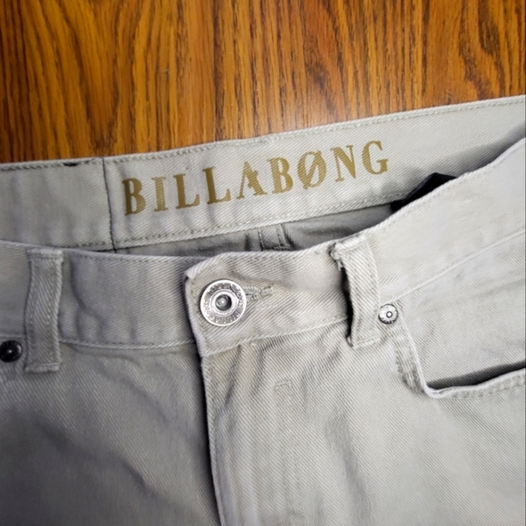 Billabong Alder Mens Light Brown Jeans W32 L32 Narrow Straight Leg Fit B16 - Picture 6 of 11
